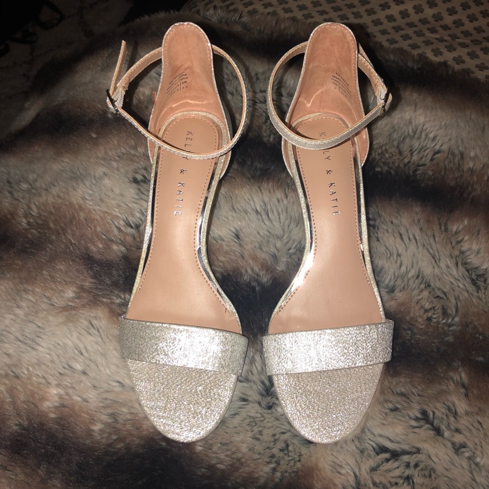 Silver heels